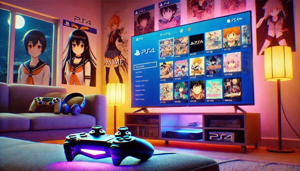 free anime websites that work on ps4